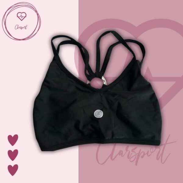 Set falda short negro + top ivette - Imagen 4