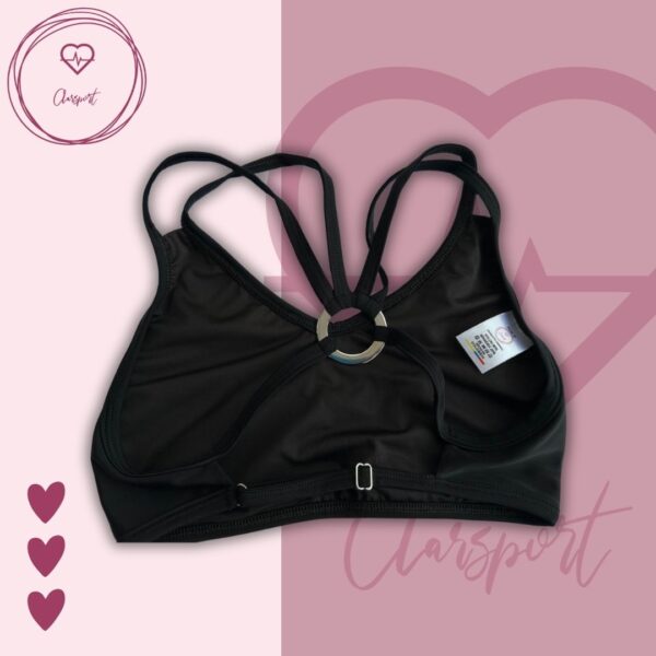 Set falda short negro + top ivette - Imagen 3