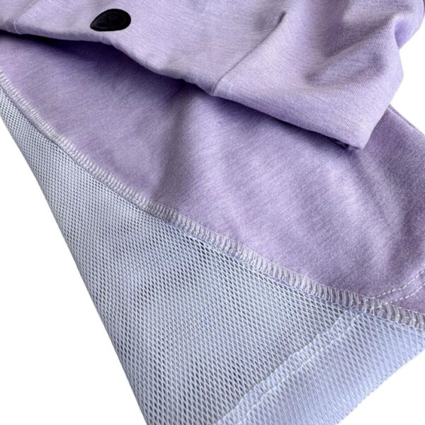 Set en Biker morado claro + top victoria - Imagen 4