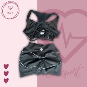 Set en short allana push up + top allana