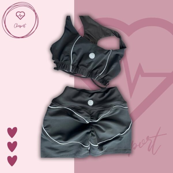 Set en short allana push up + top allana - Imagen 2