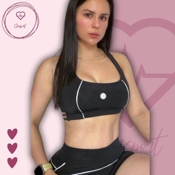 Set en short allana push up + top allana - Imagen 3