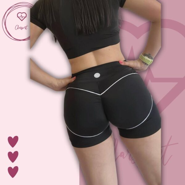 Set en short allana push up + top mangas - Imagen 2