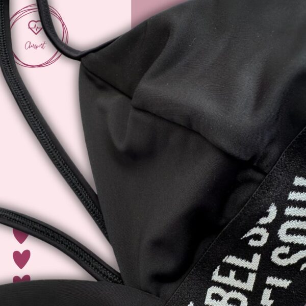 Set en Biker estilo mayatex + top bra - Imagen 2