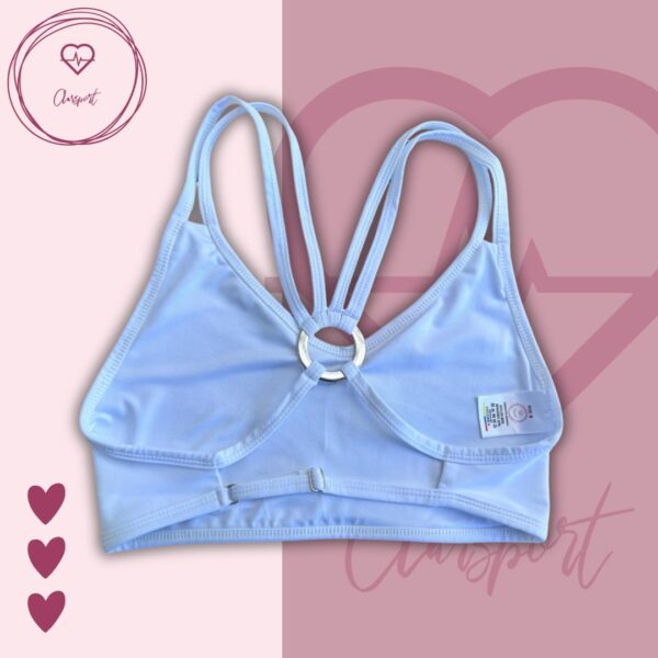 Set falda short blanca + top ivette - Imagen 4