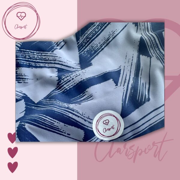 Top Tiffany estampado azul - Imagen 2
